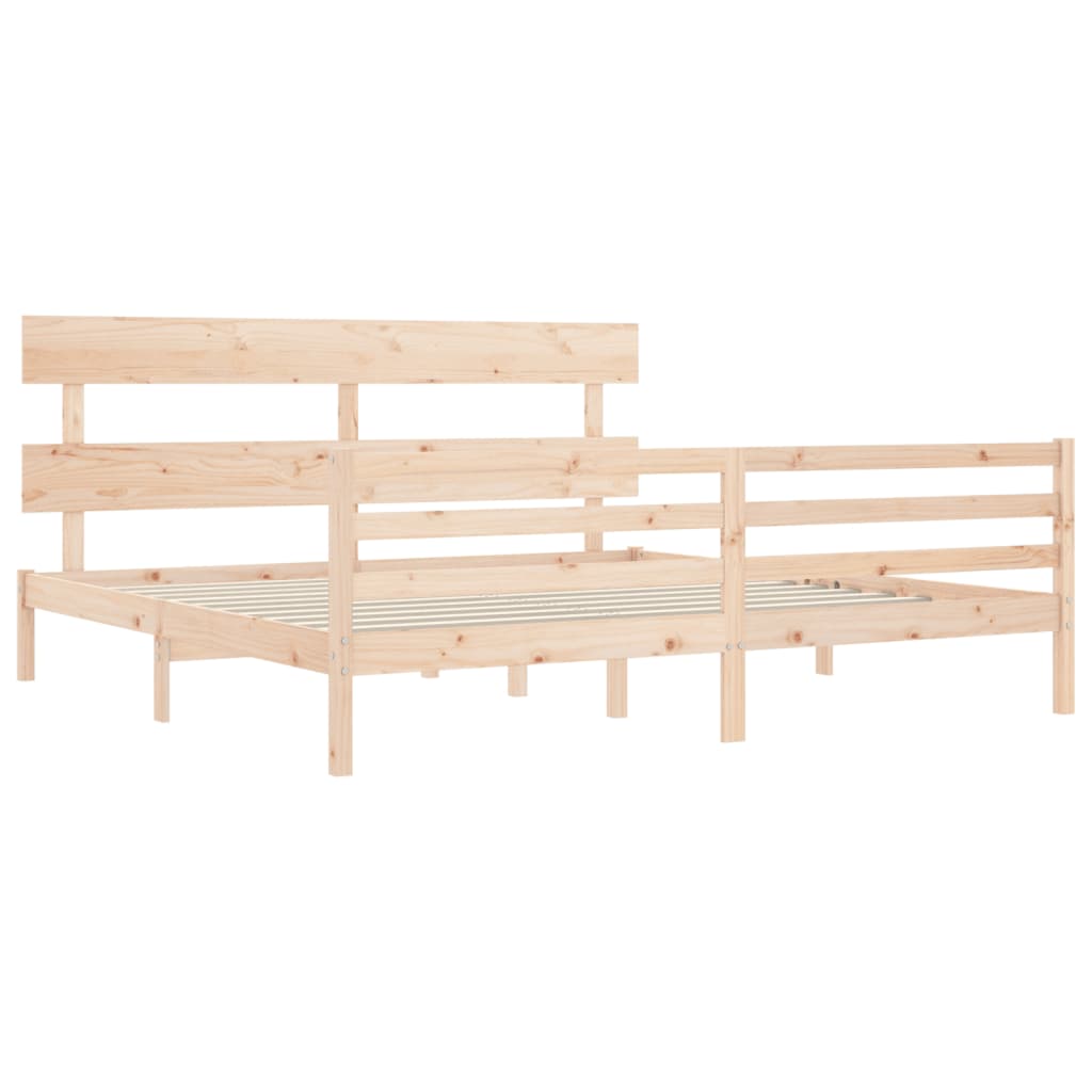 Seniorenbed met hoofdbord massief hout is nu te koop bij PeponiXL, paradijselijk wonen!