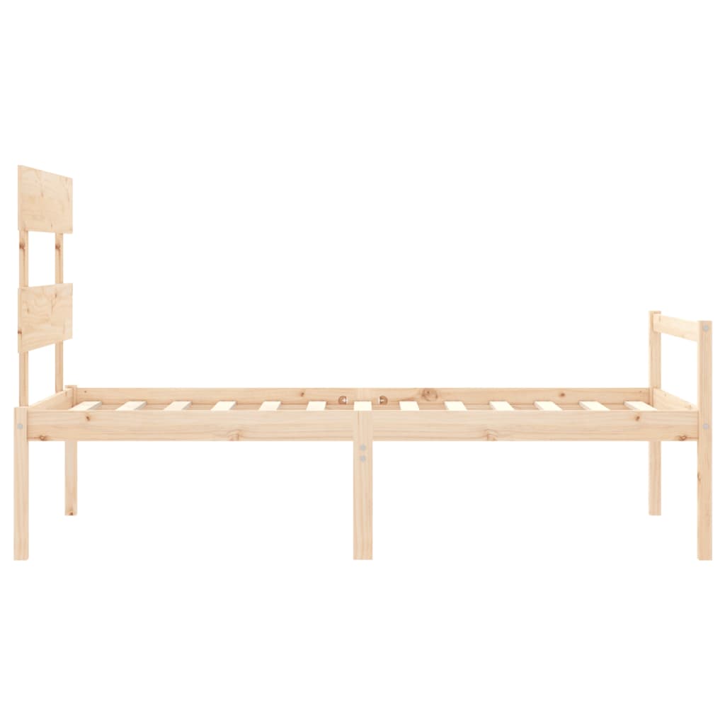 Seniorenbed met hoofdbord massief hout is nu te koop bij PeponiXL, paradijselijk wonen!