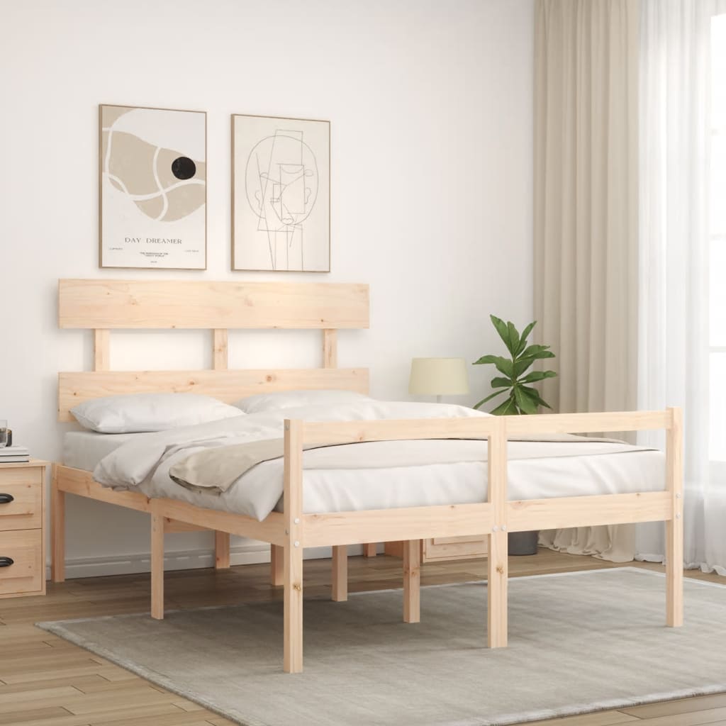 Seniorenbed met hoofdbord massief hout is nu te koop bij PeponiXL, paradijselijk wonen!
