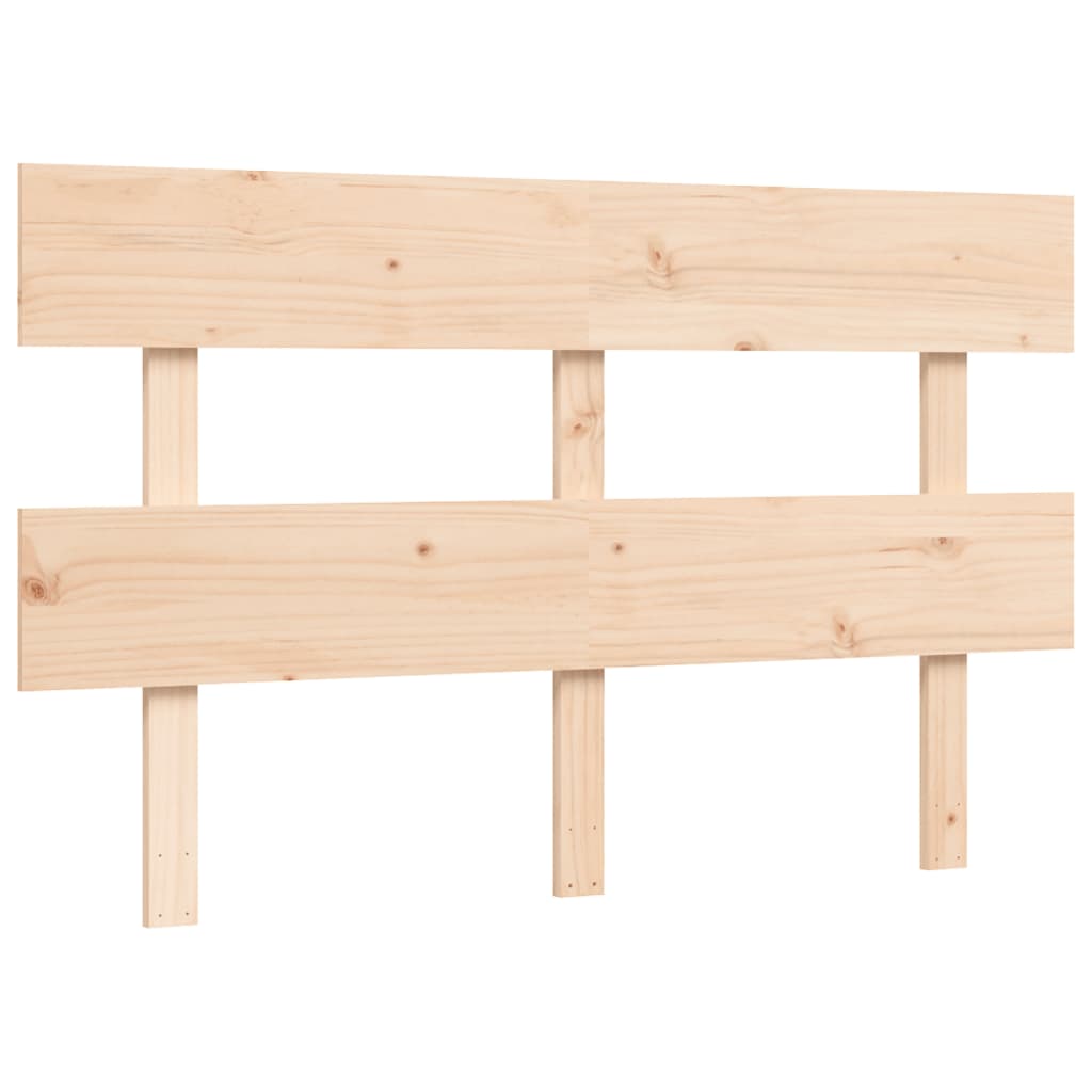 Seniorenbed met hoofdbord massief hout 120x200 cm is nu te koop bij PeponiXL, paradijselijk wonen!