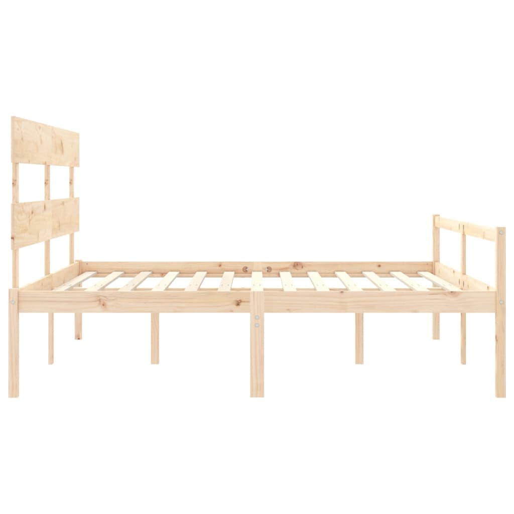 Seniorenbed met hoofdbord massief hout Super is nu te koop bij PeponiXL, paradijselijk wonen!