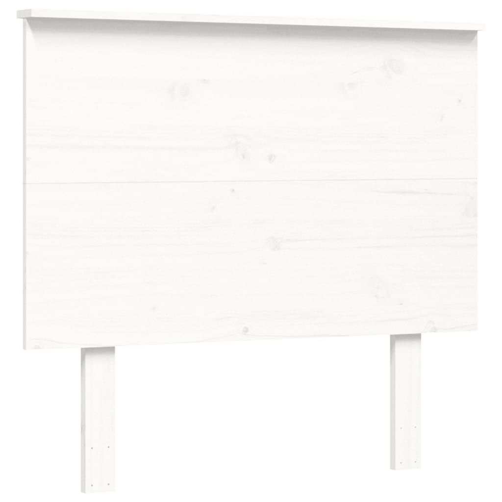 Seniorenbed met hoofdbord massief hout wit is nu te koop bij PeponiXL, paradijselijk wonen!