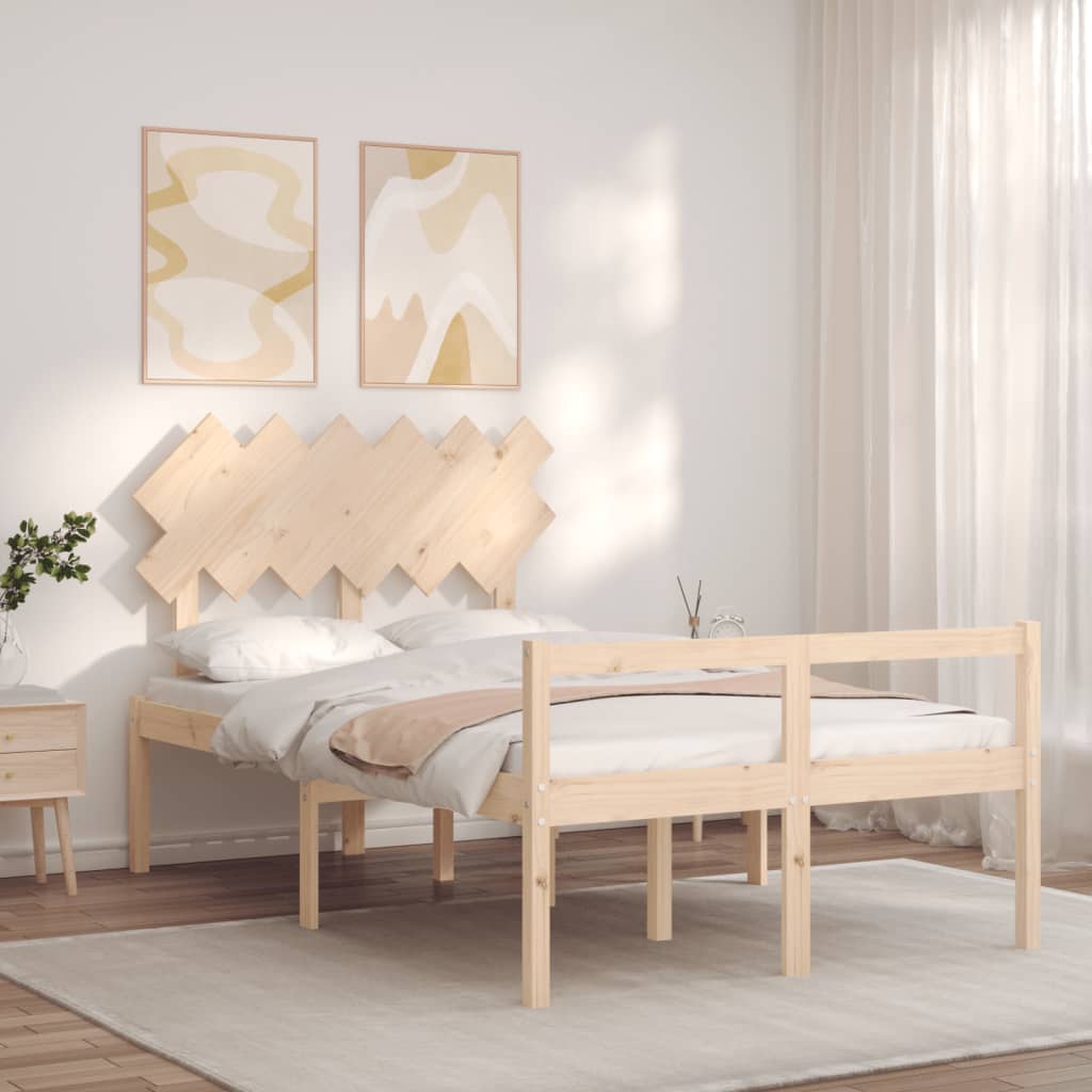 Seniorenbed met hoofdbord massief hout is nu te koop bij PeponiXL, paradijselijk wonen!