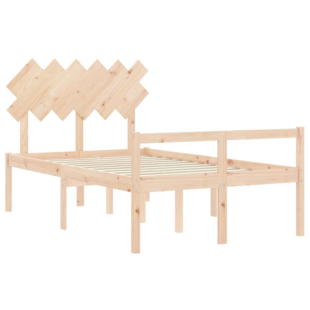 Seniorenbed met hoofdbord massief hout is nu te koop bij PeponiXL, paradijselijk wonen!
