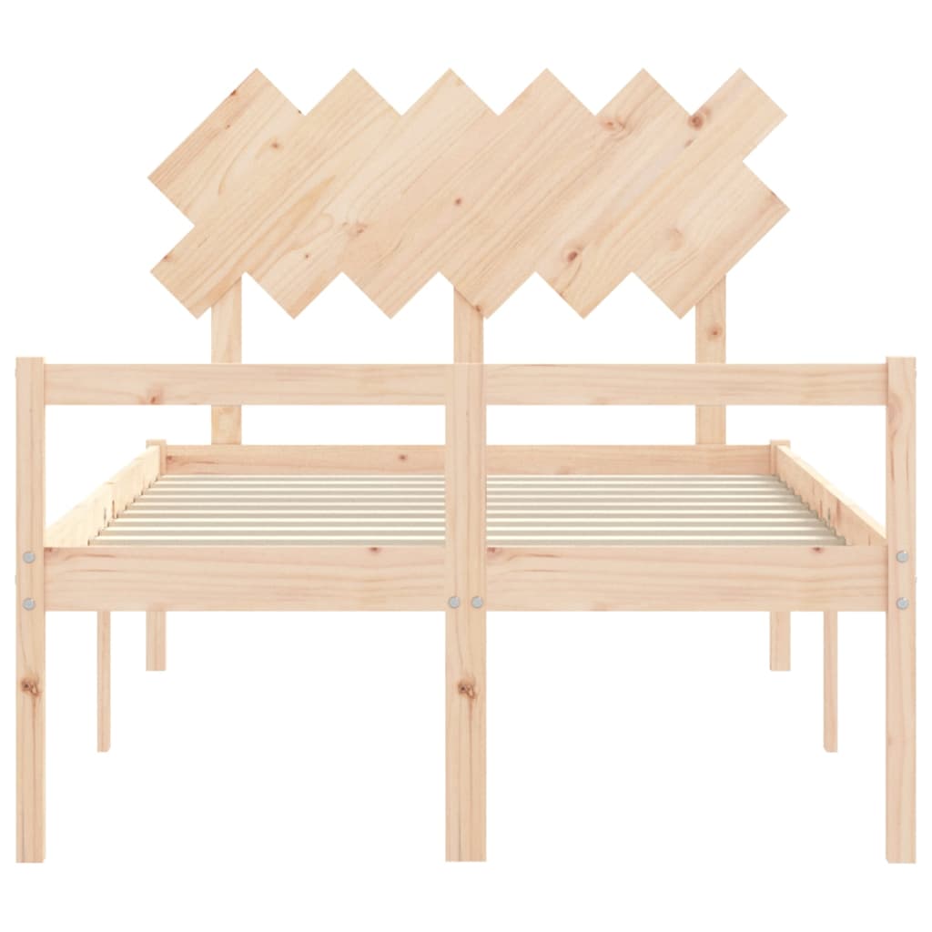 Seniorenbed met hoofdbord massief hout is nu te koop bij PeponiXL, paradijselijk wonen!