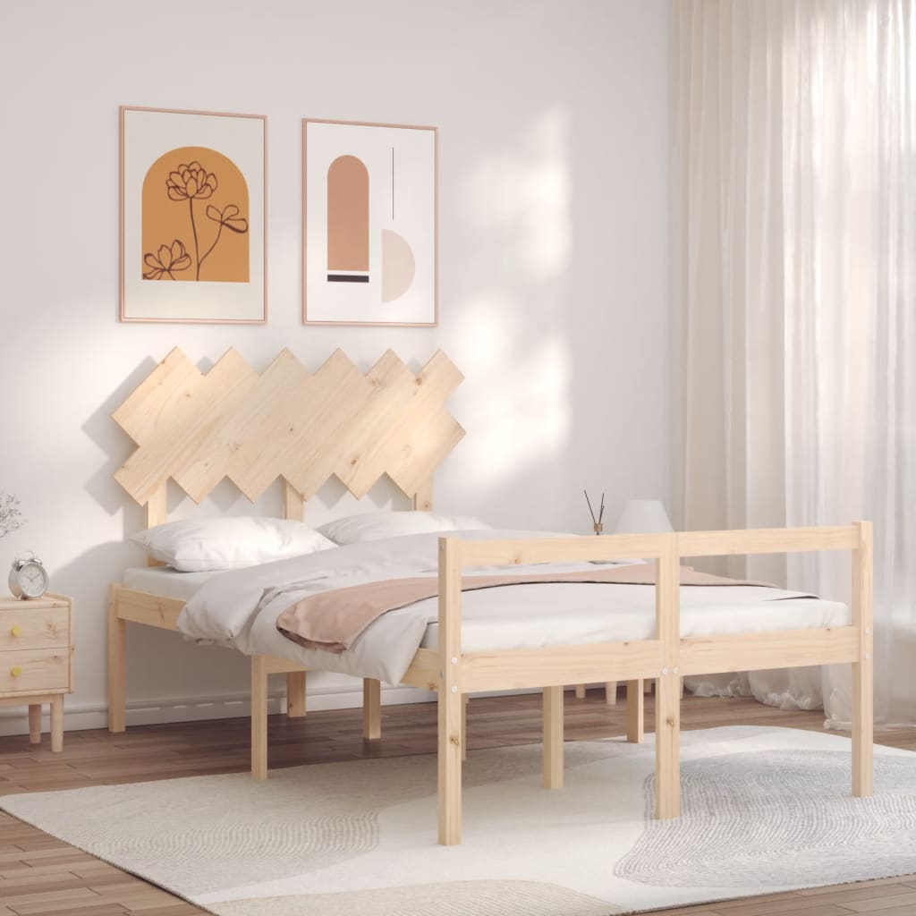 Seniorenbed met hoofdbord massief hout is nu te koop bij PeponiXL, paradijselijk wonen!