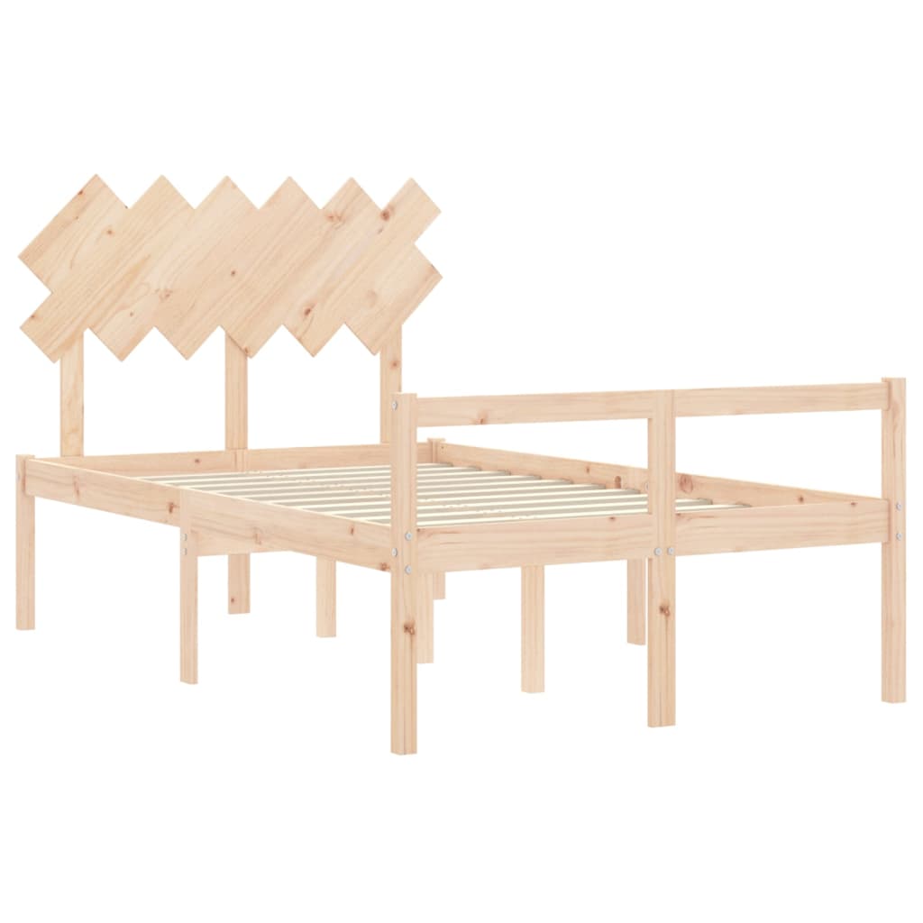 Seniorenbed met hoofdbord massief hout is nu te koop bij PeponiXL, paradijselijk wonen!
