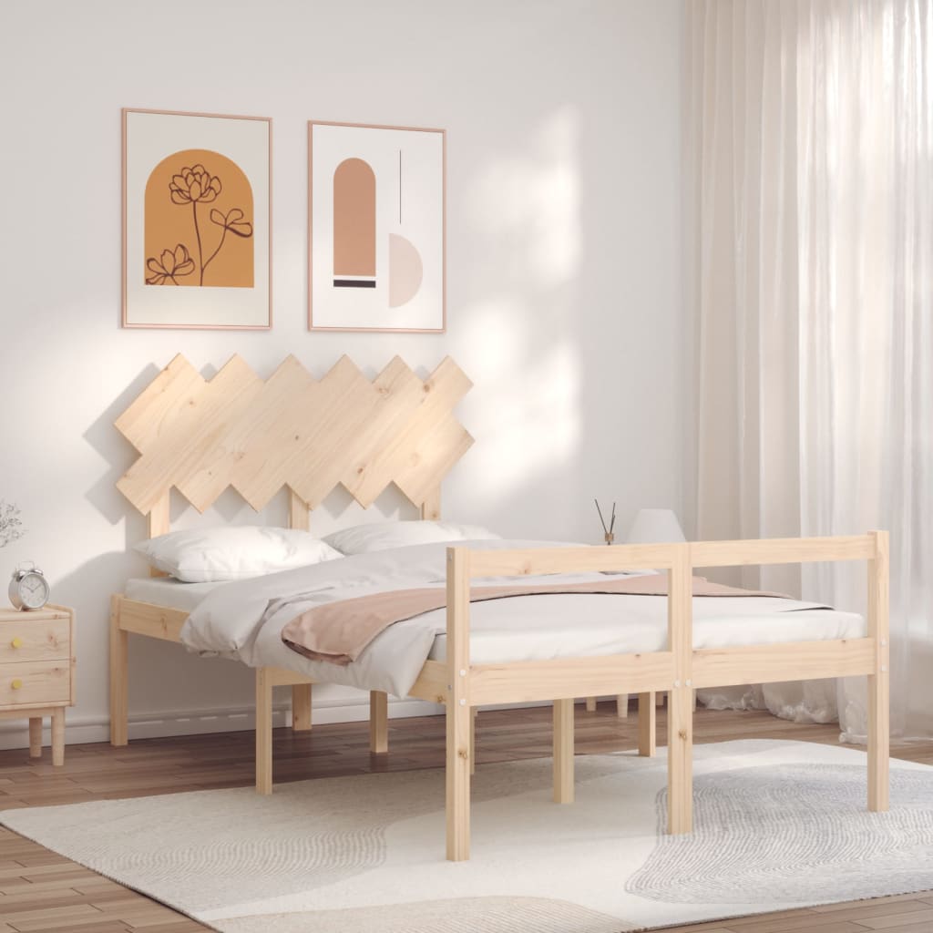 Seniorenbed met hoofdbord massief hout is nu te koop bij PeponiXL, paradijselijk wonen!
