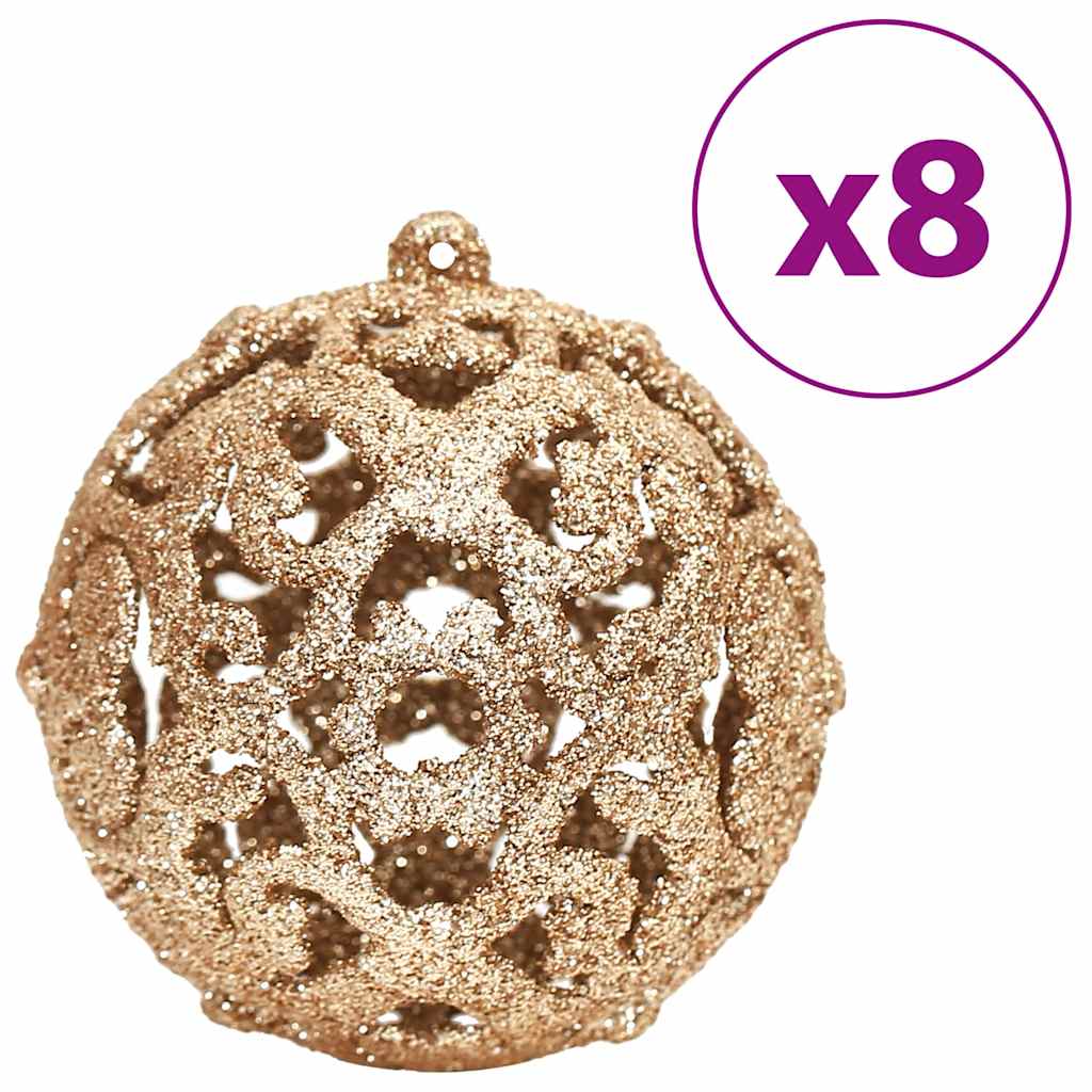 Kerstballen 100 st 3/4/6 cm champagnekleurig en bruin is nu te koop bij PeponiXL, paradijselijk wonen!