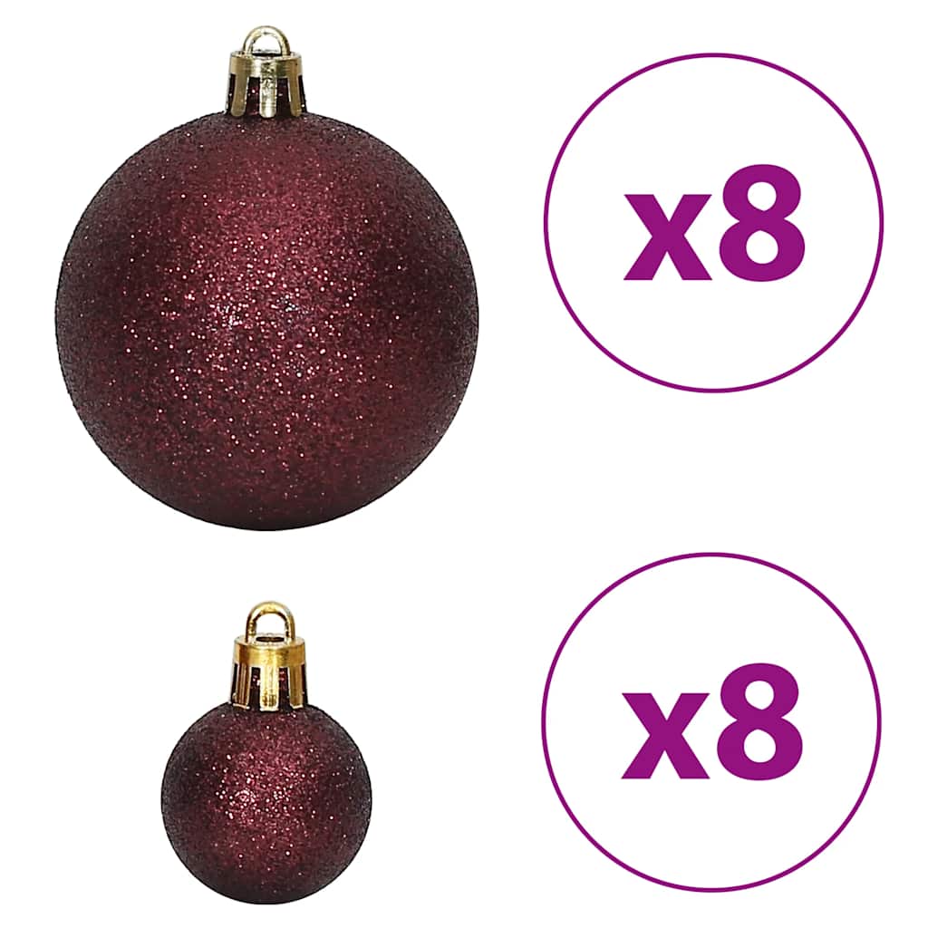 Kerstballen 100 st 3/4/6 cm champagnekleurig en bruin is nu te koop bij PeponiXL, paradijselijk wonen!