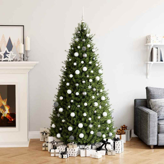 111-delige Kerstballenset polystyreen wit en grijs is nu te koop bij PeponiXL, paradijselijk wonen!