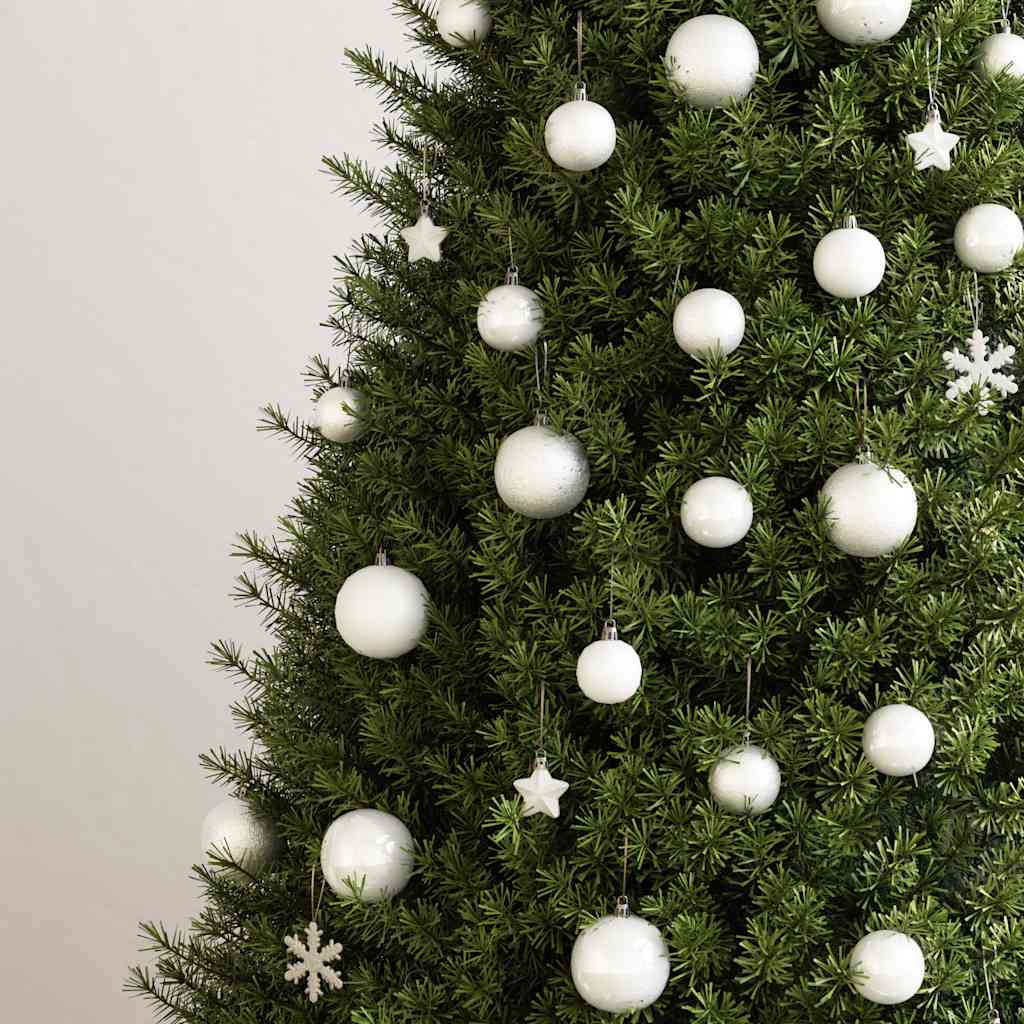 111-delige Kerstballenset polystyreen wit is nu te koop bij PeponiXL, paradijselijk wonen!