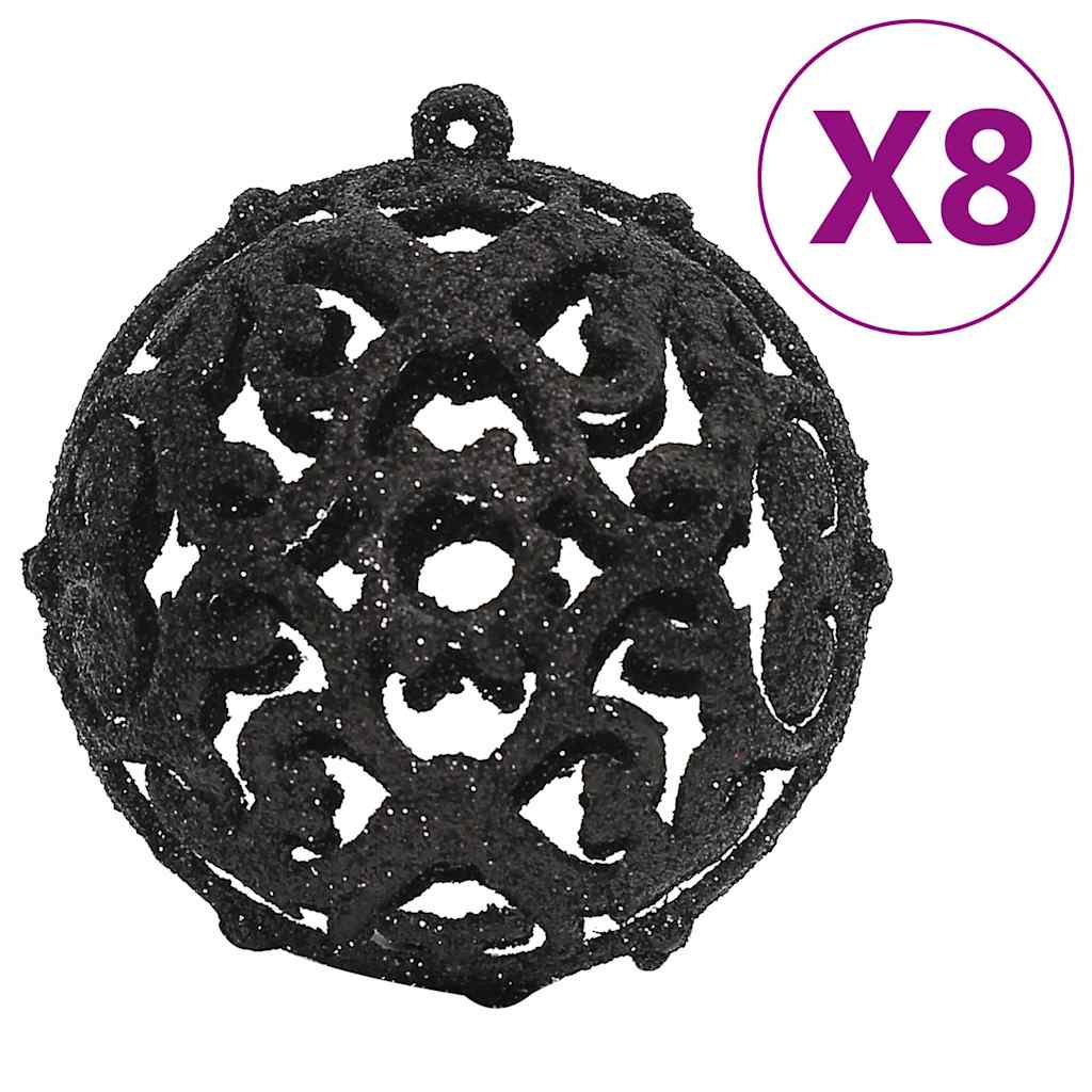 111-delige Kerstballenset polystyreen zwart is nu te koop bij PeponiXL, paradijselijk wonen!