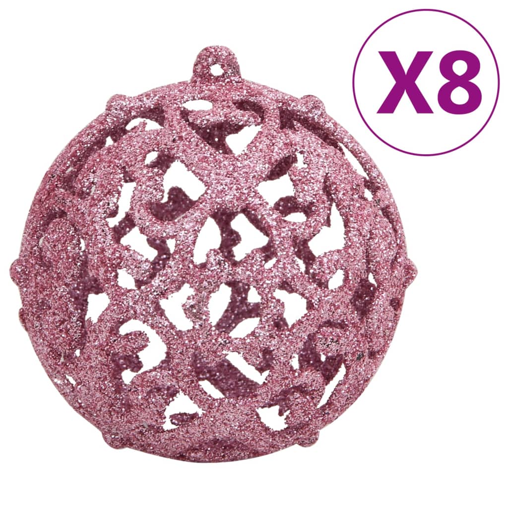 111-delige Kerstballenset polystyreen roze is nu te koop bij PeponiXL, paradijselijk wonen!