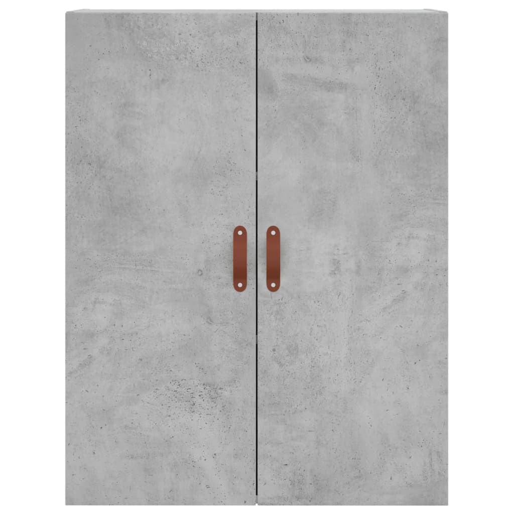 Hangkasten 2 st 69,5x34x90 cm betongrijs is nu te koop bij PeponiXL, paradijselijk wonen!