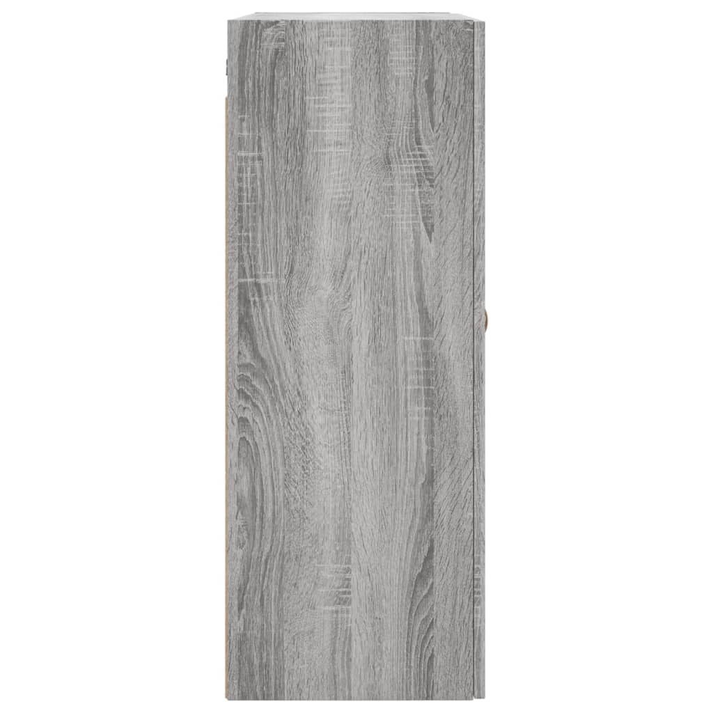 Hangkasten 2 st 69,5x34x90 cm grijs sonoma eikenkleurig is nu te koop bij PeponiXL, paradijselijk wonen!