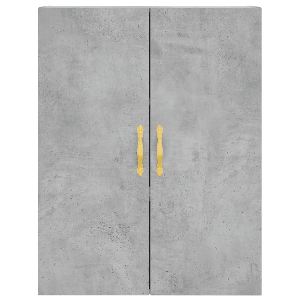 Hangkasten 2 st 69,5x34x90 cm betongrijs is nu te koop bij PeponiXL, paradijselijk wonen!