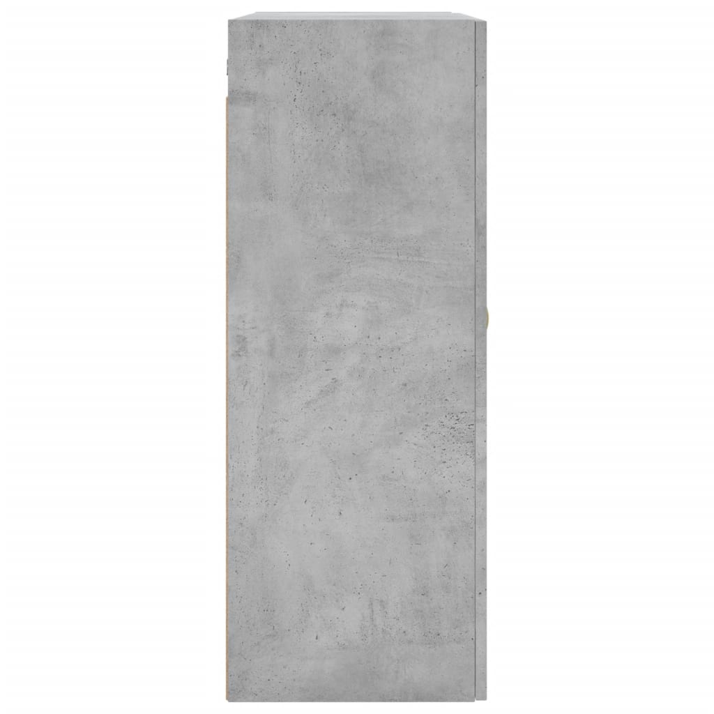 Hangkasten 2 st 69,5x34x90 cm betongrijs is nu te koop bij PeponiXL, paradijselijk wonen!