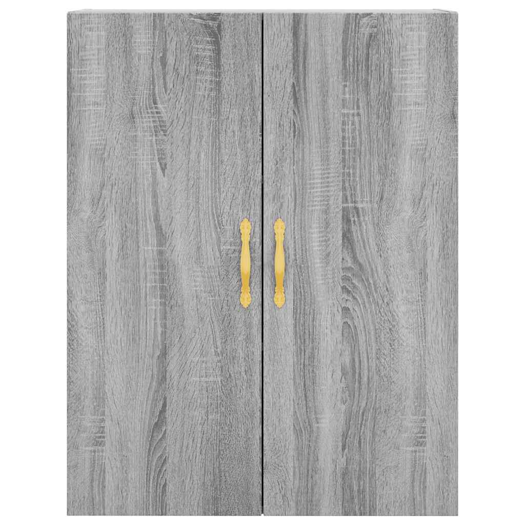 Hangkasten 2 st 69,5x34x90 cm grijs sonoma eikenkleurig is nu te koop bij PeponiXL, paradijselijk wonen!