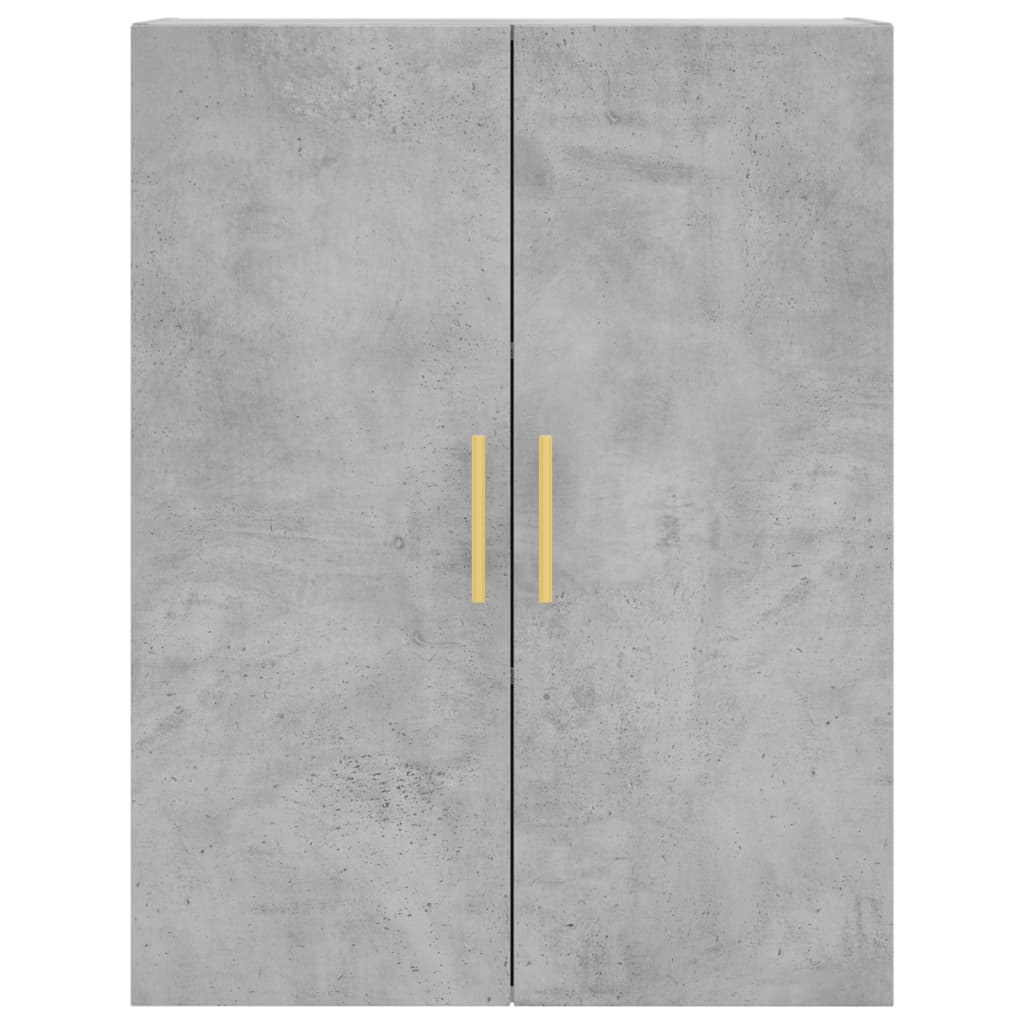 Hangkasten 2 st 69,5x34x90 cm betongrijs is nu te koop bij PeponiXL, paradijselijk wonen!