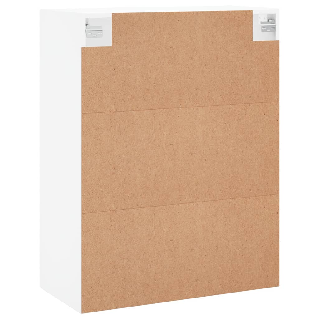 Hangkasten 2 st 69,5x34x90 cm wit is nu te koop bij PeponiXL, paradijselijk wonen!