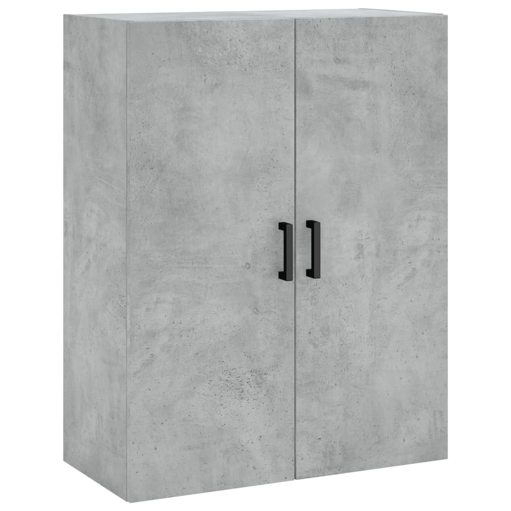 Hangkasten 2 st 69,5x34x90 cm betongrijs is nu te koop bij PeponiXL, paradijselijk wonen!