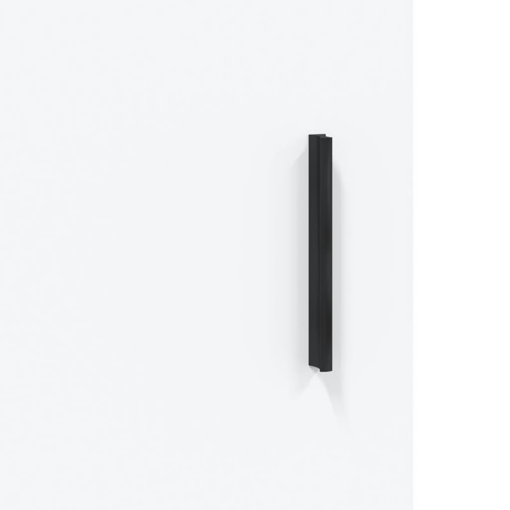 Hangkasten 2 st 69,5x34x90 cm wit is nu te koop bij PeponiXL, paradijselijk wonen!