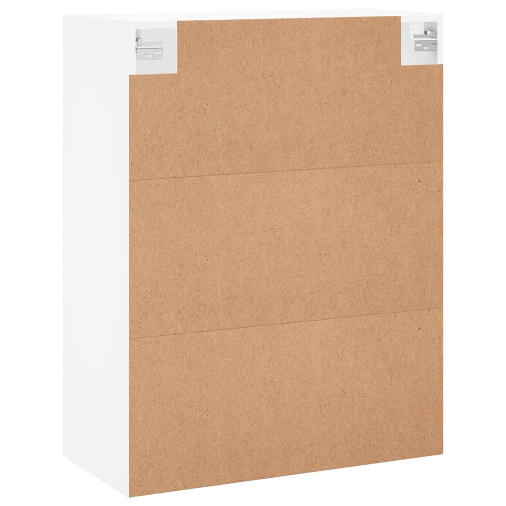 Hangkasten 2 st 69,5x34x90 cm wit is nu te koop bij PeponiXL, paradijselijk wonen!