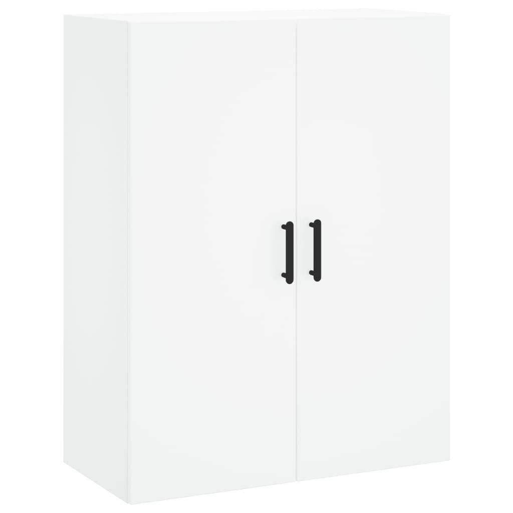 Hoge kast 69,5x34x180 cm bewerkt hout wit is nu te koop bij PeponiXL, paradijselijk wonen!