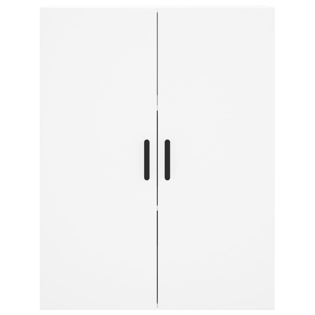 Hoge kast 69,5x34x180 cm bewerkt hout wit is nu te koop bij PeponiXL, paradijselijk wonen!