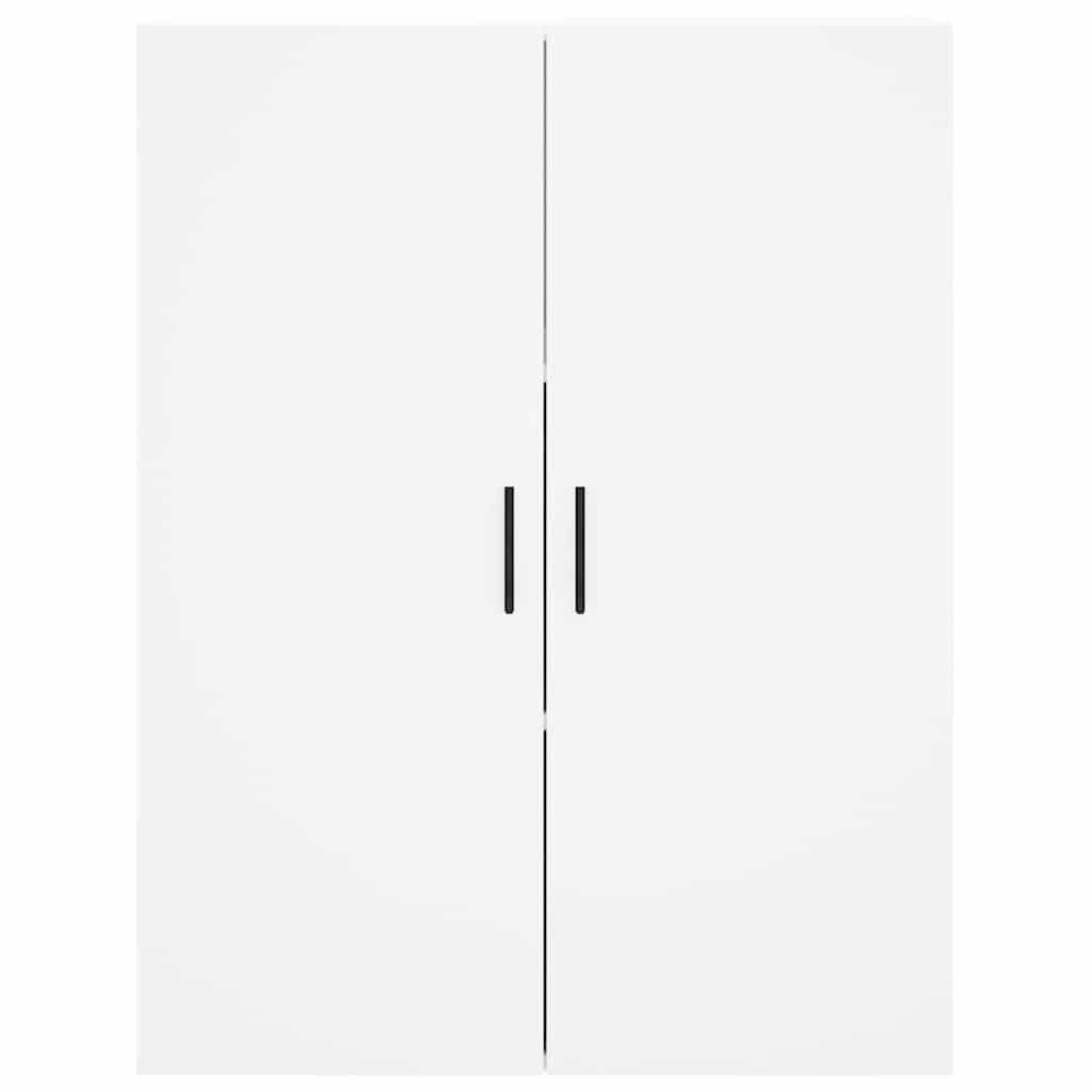 Hoge kast 69,5x34x180 cm bewerkt hout wit is nu te koop bij PeponiXL, paradijselijk wonen!