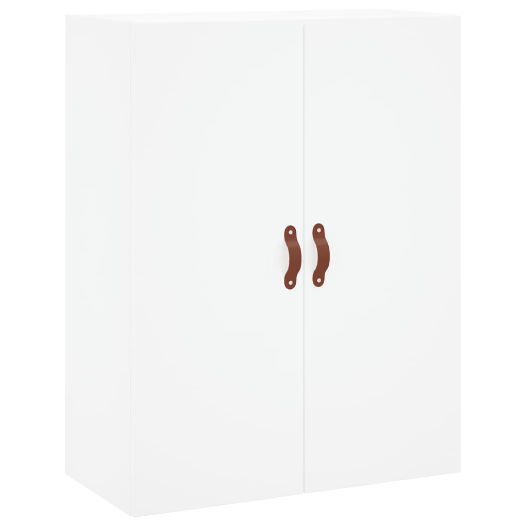 Hoge kast 69,5x34x180 cm bewerkt hout wit is nu te koop bij PeponiXL, paradijselijk wonen!