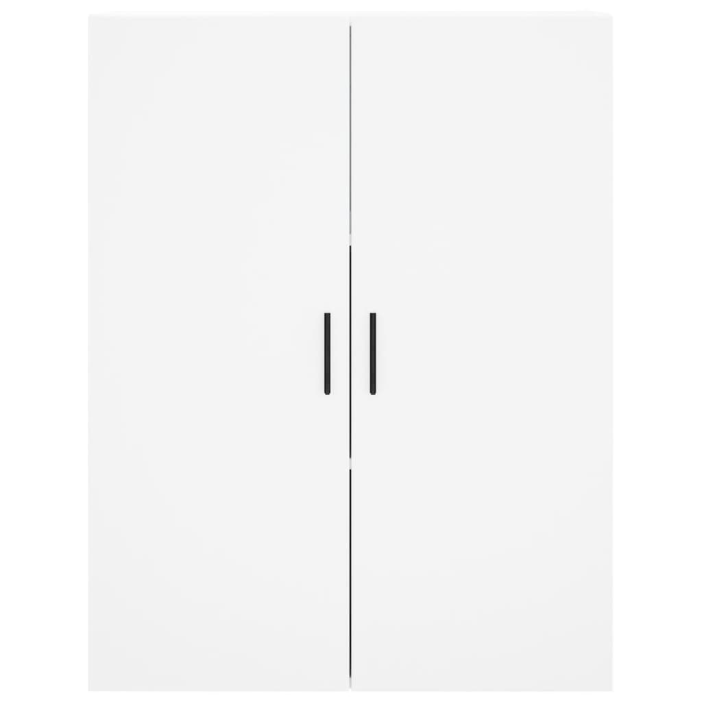 Hoge kast 69,5x34x180 cm bewerkt hout wit is nu te koop bij PeponiXL, paradijselijk wonen!