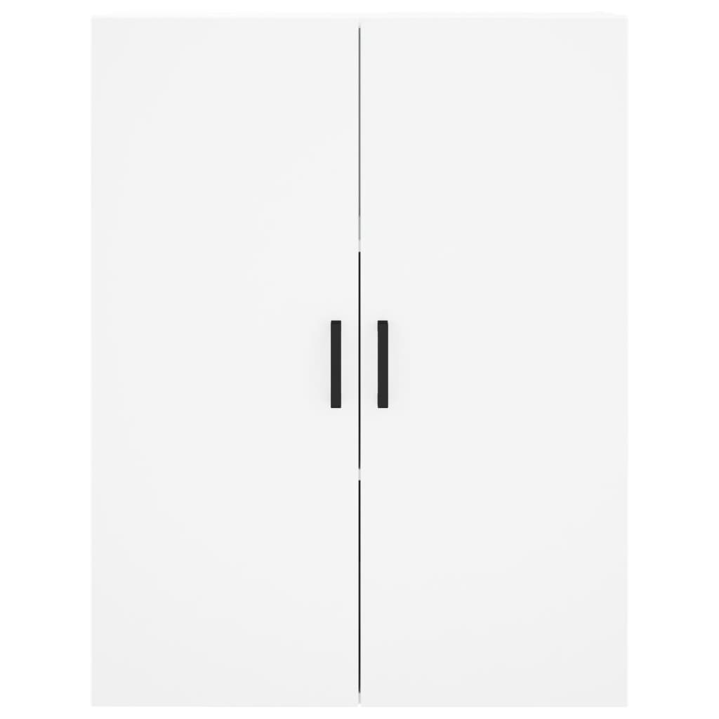 Hoge kast 69,5x34x180 cm bewerkt hout wit is nu te koop bij PeponiXL, paradijselijk wonen!