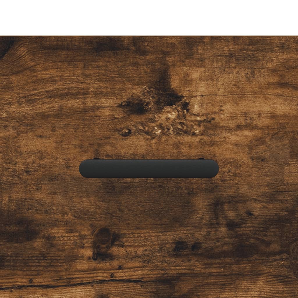 Hoge kast 69,5x34x180 cm bewerkt hout gerookt eikenkleurig is nu te koop bij PeponiXL, paradijselijk wonen!
