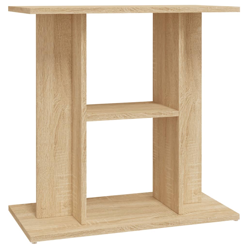 Aquariumstandaard 60x30x60 cm bewerkt hout sonoma eikenkleurig is nu te koop bij PeponiXL, paradijselijk wonen!