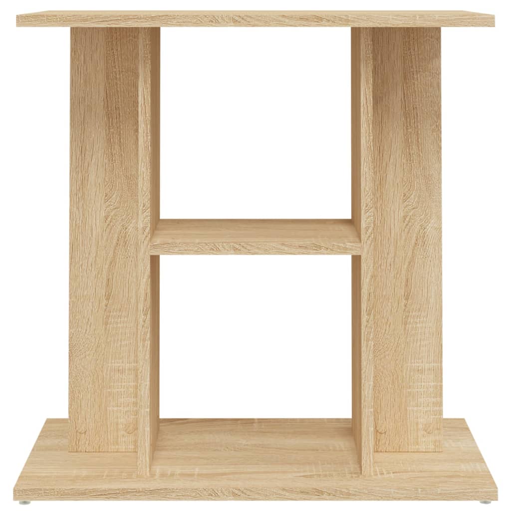 Aquariumstandaard 60x30x60 cm bewerkt hout sonoma eikenkleurig is nu te koop bij PeponiXL, paradijselijk wonen!