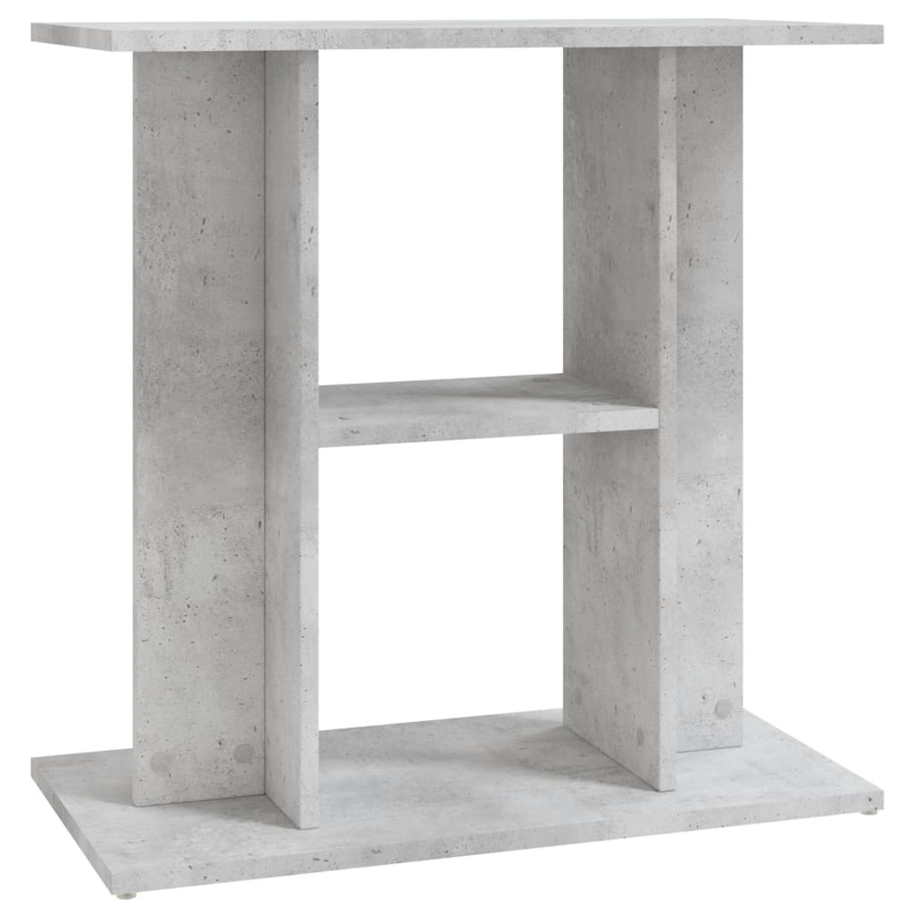 Aquariumstandaard Betongrijs 60x30x60 cm Bewerkt hout is nu te koop bij PeponiXL, paradijselijk wonen!