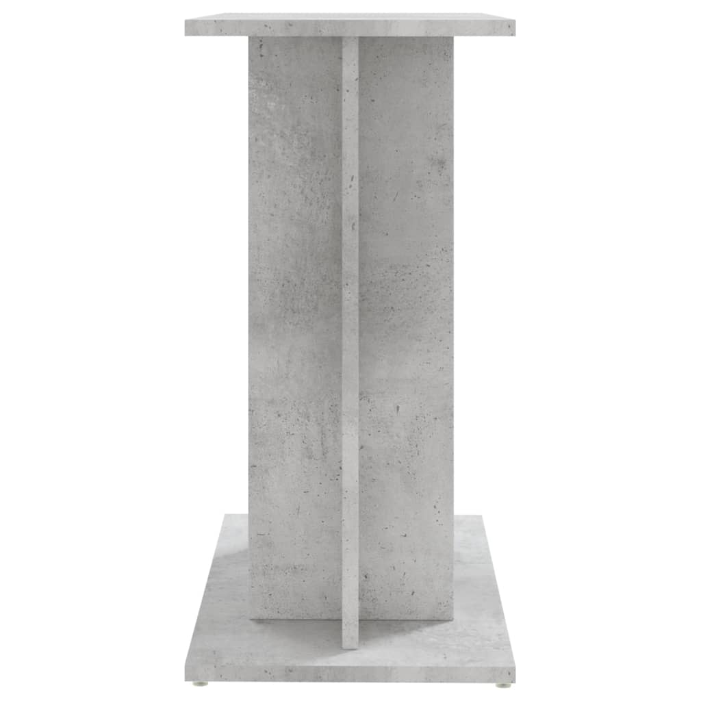 Aquariumstandaard Betongrijs 60x30x60 cm Bewerkt hout is nu te koop bij PeponiXL, paradijselijk wonen!