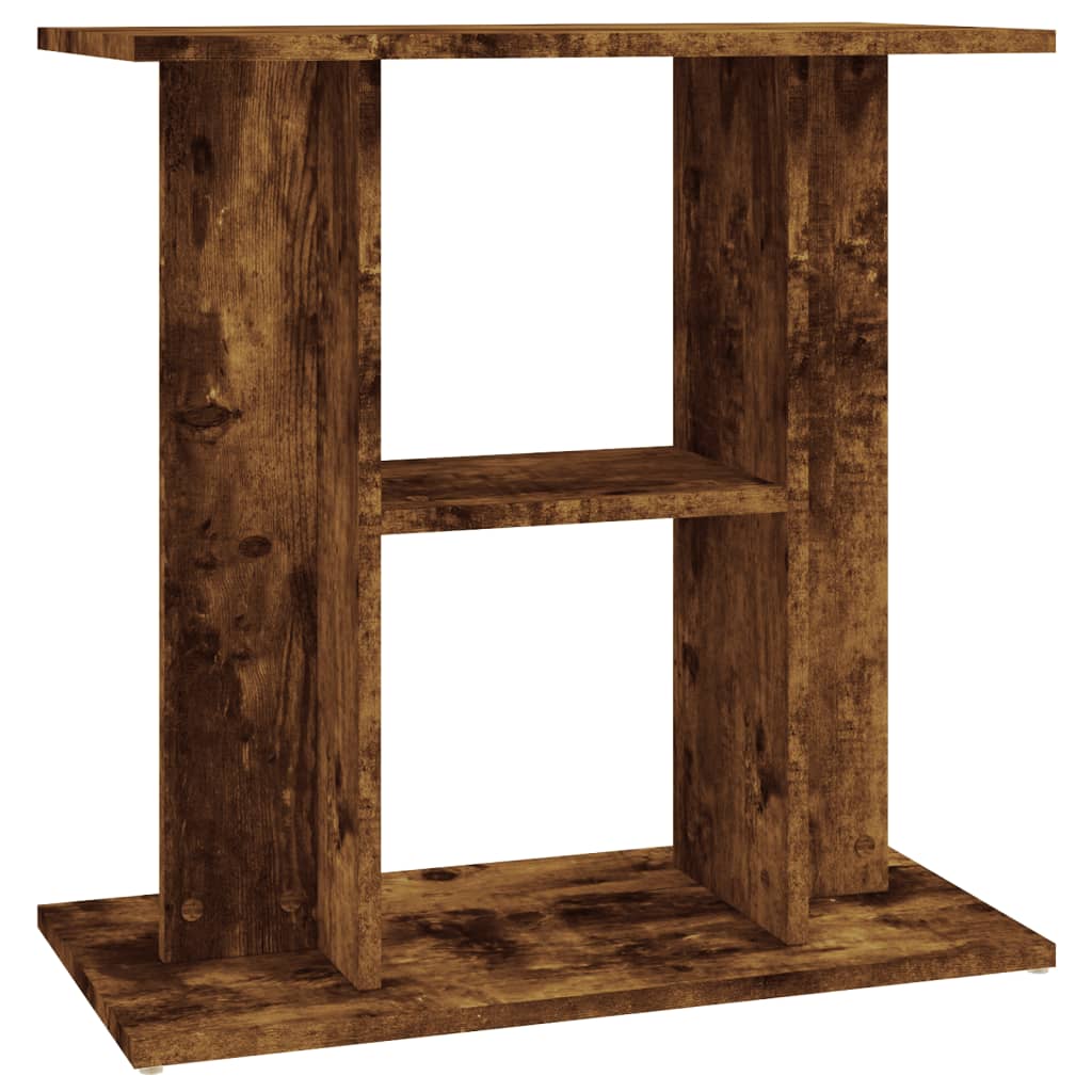 Aquariumstandaard Gerookt Eikenhout 60x30x60 cm Bewerkt Hout is nu te koop bij PeponiXL, paradijselijk wonen!