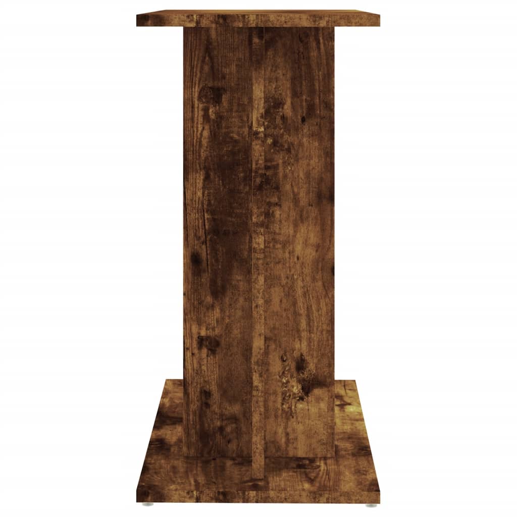 Aquariumstandaard Gerookt Eikenhout 60x30x60 cm Bewerkt Hout is nu te koop bij PeponiXL, paradijselijk wonen!