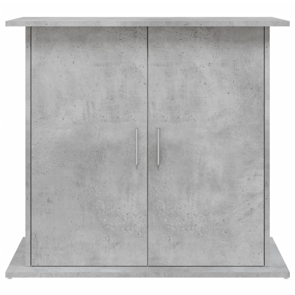 Aquariumstandaard Betongrijs 81x36x73 cm Bewerkt hout is nu te koop bij PeponiXL, paradijselijk wonen!