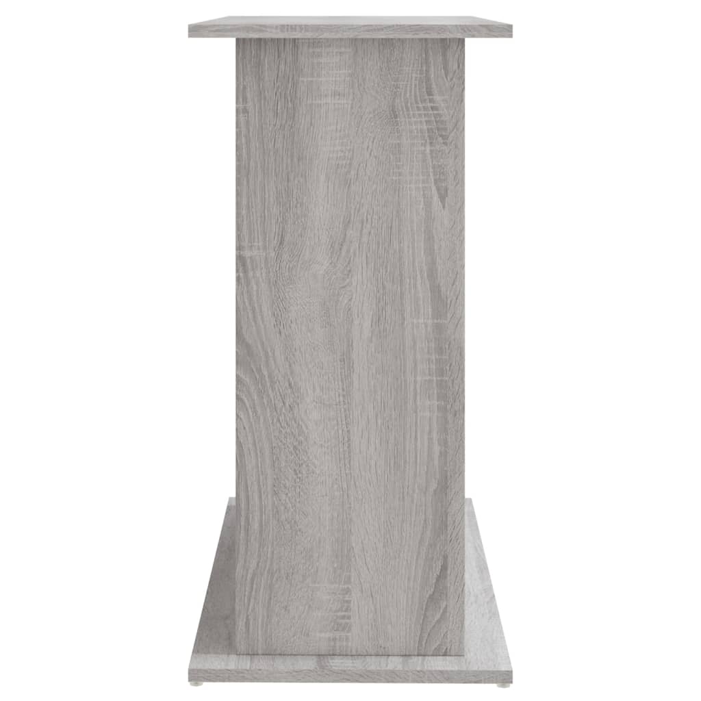 Aquariumstandaard 81x36x73 cm bewerkt hout grijs sonoma eiken is nu te koop bij PeponiXL, paradijselijk wonen!