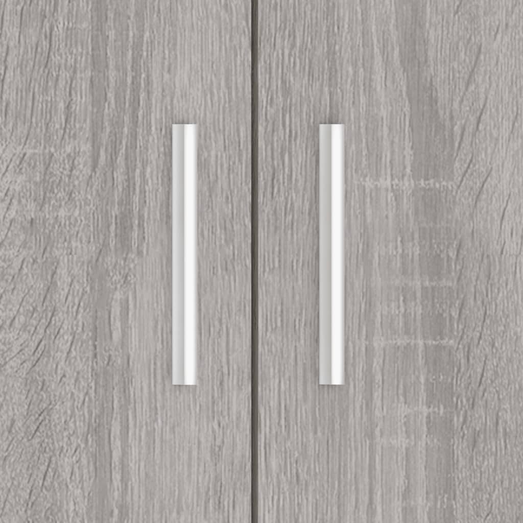 Aquariumstandaard 81x36x73 cm bewerkt hout grijs sonoma eiken is nu te koop bij PeponiXL, paradijselijk wonen!