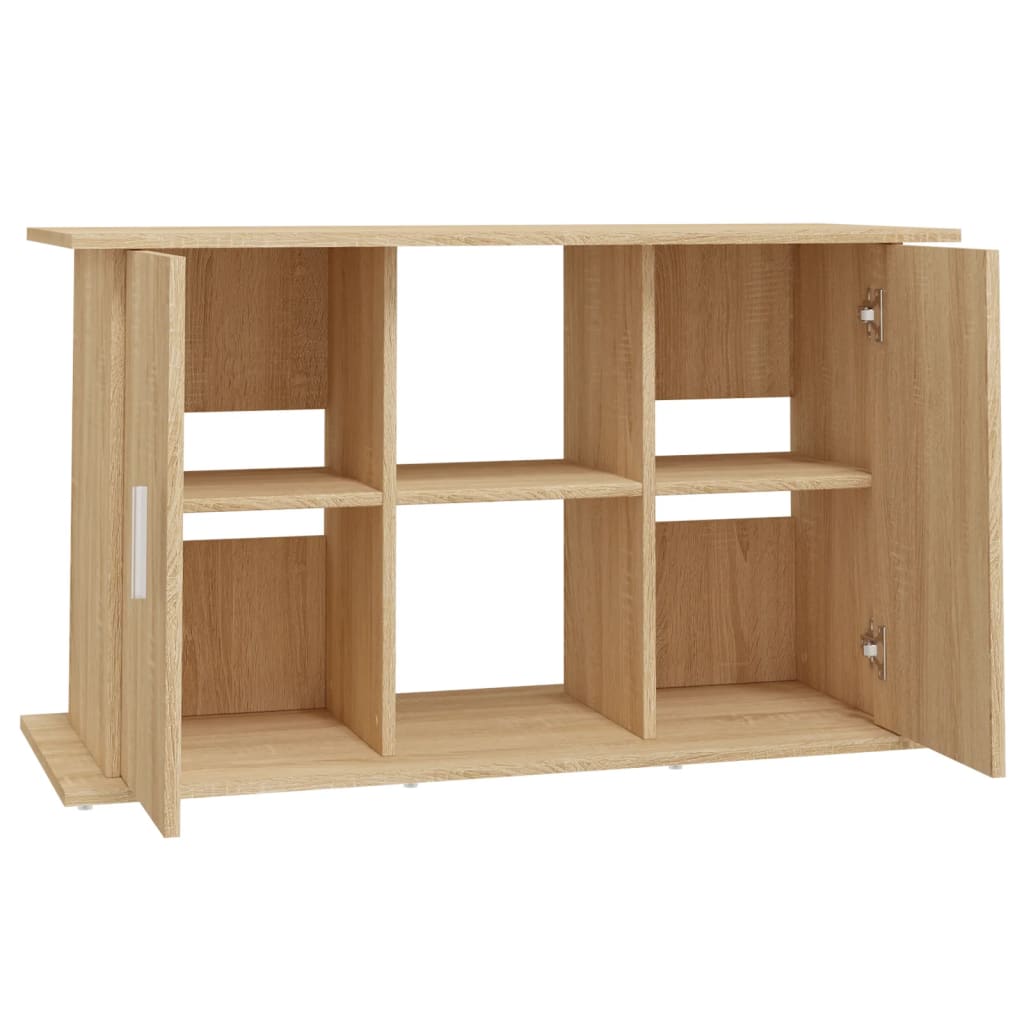 Aquariumstandaard Sonoma Eiken 101x41x58 cm Bewerkt Hout is nu te koop bij PeponiXL, paradijselijk wonen!