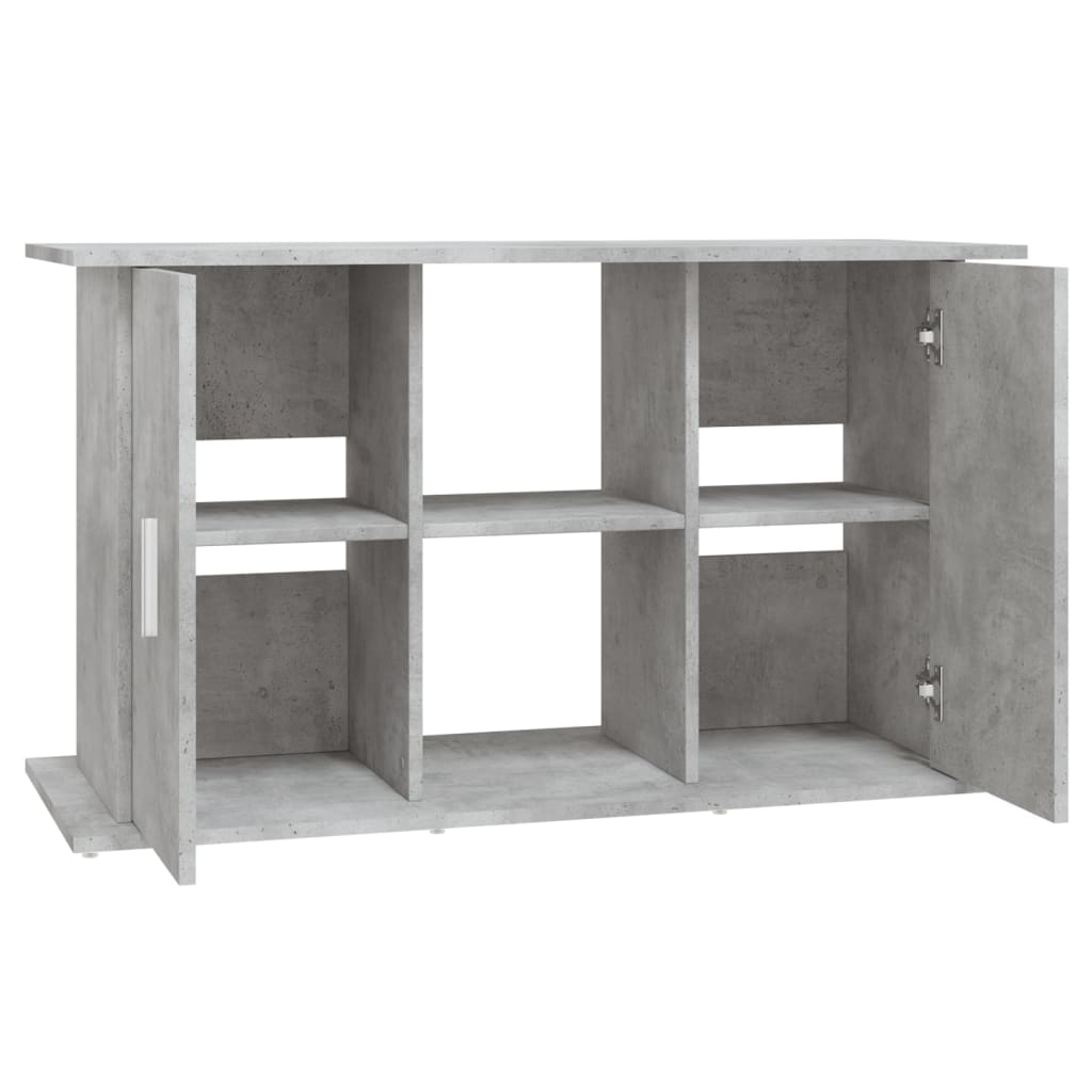 Aquariumstandaard Betongrijs 101x41x58 cm Bewerkt hout is nu te koop bij PeponiXL, paradijselijk wonen!