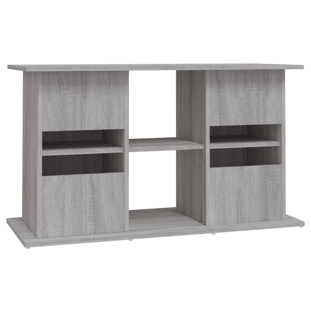 Aquariumstandaard 101x41x58 cm bewerkt hout grijs sonoma eiken is nu te koop bij PeponiXL, paradijselijk wonen!