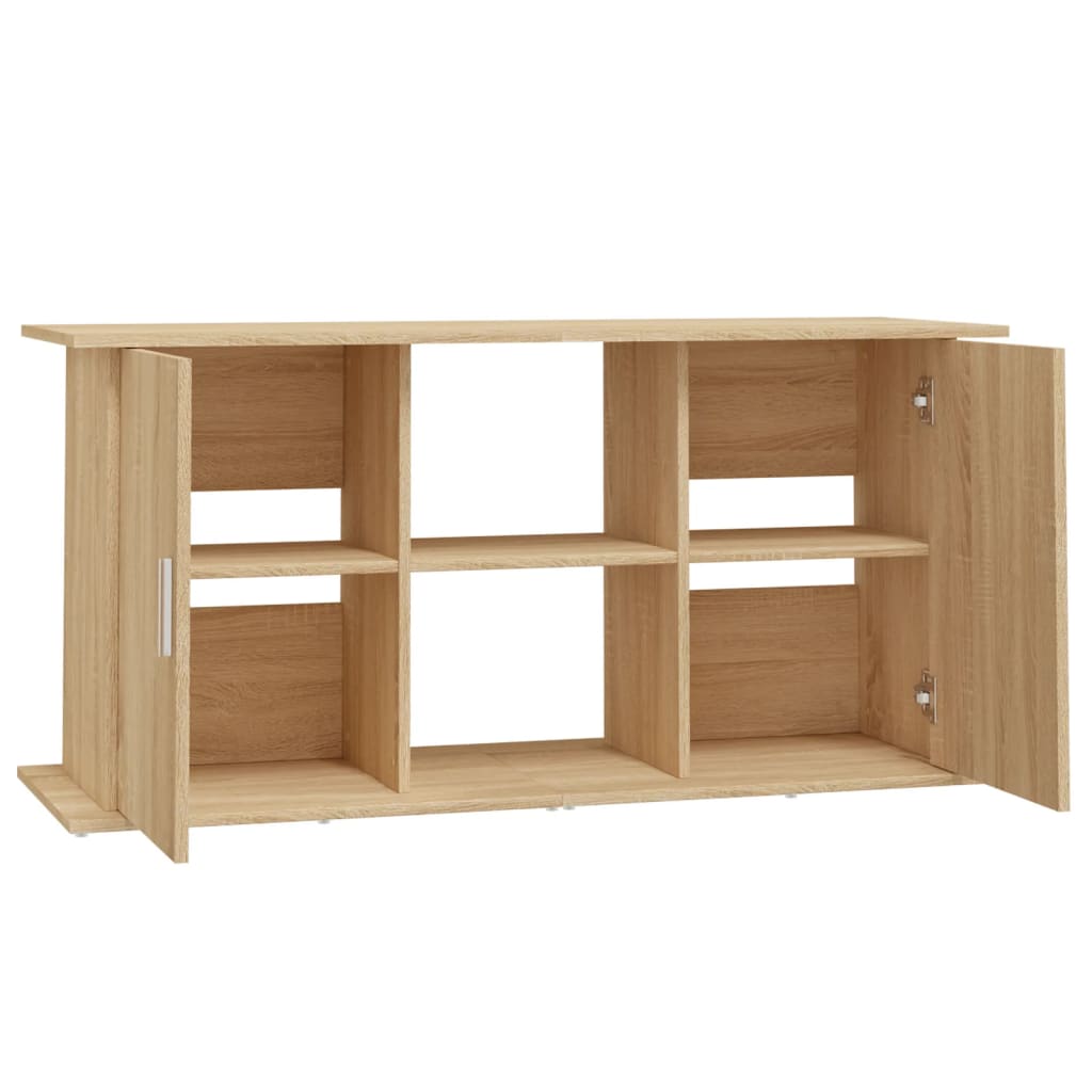 Aquariumstandaard Sonoma Eiken 121x41x58 cm Bewerkt Hout is nu te koop bij PeponiXL, paradijselijk wonen!