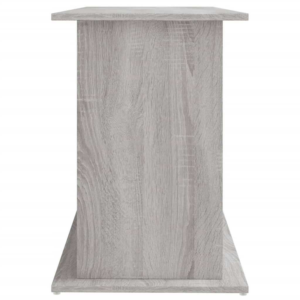 Aquariumstandaard 121x41x58 cm bewerkt hout grijs sonoma eiken is nu te koop bij PeponiXL, paradijselijk wonen!
