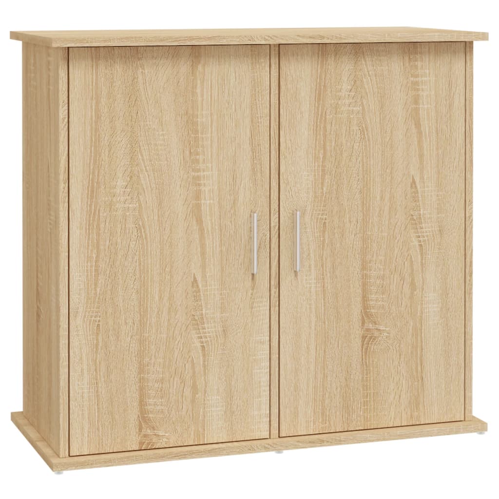 Aquariumstandaard Sonoma Eiken 81x36x73 cm Bewerkt Hout is nu te koop bij PeponiXL, paradijselijk wonen!